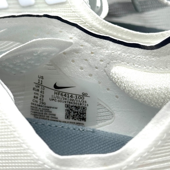 Nike Mens Vaporfly Next 4 Obsidian White Shoes Sz 11 New HF6414-100 Running - Picture 4 of 11